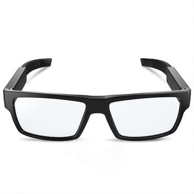 gafas de sol ocultadas grabación de vídeo de la cámara de 1080P 30FPS de control de tacto en la colección de las pruebas del sitio