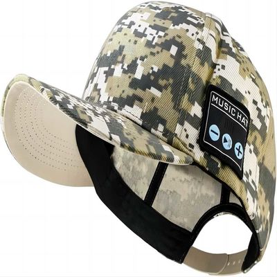 Sombrero de Bluetooth con la batería incorporada ajustable del altavoz hasta 24 horas de hora del recreo de la música para caminar, esquí, emigrando Biking