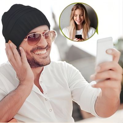 Beanie Hat con Bluetooth, auricular de Bluetooth para hacer teléfono la música calls&amp;play para activar, escalada, deporte de la canoa