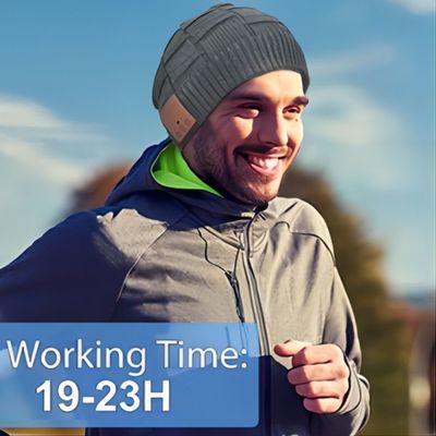 Motorismo Biking de Bluetooth Beanie Hat Music Hat For del módulo de los auriculares de Wrieless