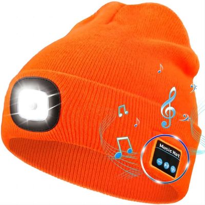 Grabación de vídeo inalámbrica de la tarjeta de memoria del sombrero 128G de los auriculares de Bluetooth de la música 6hours