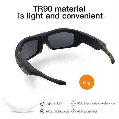 los vidrios de la cámara de 1080P HD se divierten las gafas video de las gafas de sol DVR hasta memoria de 30FPS 64GB