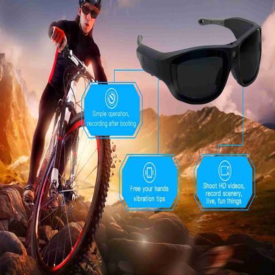 los vidrios de la cámara de 1080P HD se divierten las gafas video de las gafas de sol DVR hasta memoria de 30FPS 64GB