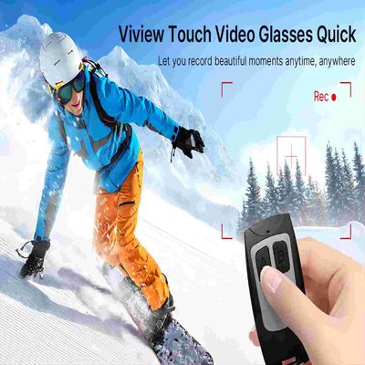 Gafas de seguridad de la grabación de vídeo de G2S-16G FHD 1080P con el control remoto Motorcycle Riding
