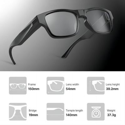 Conexión global del P2P de Internet de WIFI Live Streaming Wearable Smart Glasses
