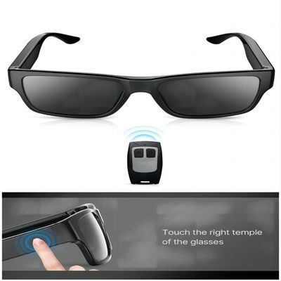 Radio ocultada de las gafas de seguridad de la grabación de vídeo de las cámaras de seguridad 1080P HD