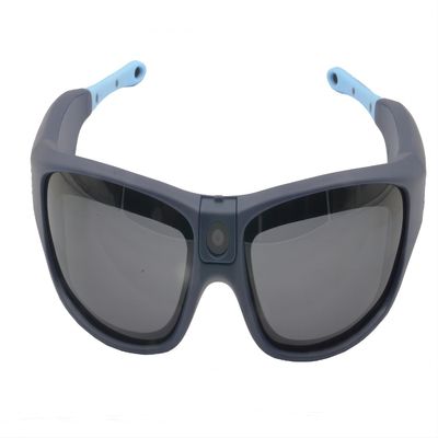 Gafas de sol de la cámara de vídeo de la acción de la motocicleta con la grabación de vídeo de 1080P FHD