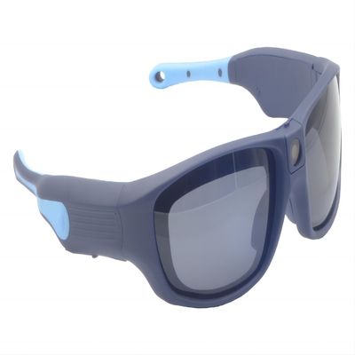 Gafas de sol de la cámara de vídeo de la acción de la motocicleta con la grabación de vídeo de 1080P FHD