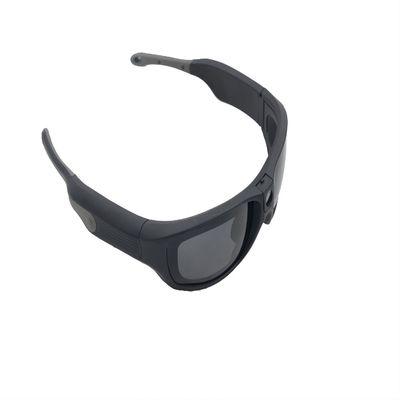 Gafas de sol de la cámara de vídeo de la acción 2K30FPS para la caza de la snowboard que anda en monopatín