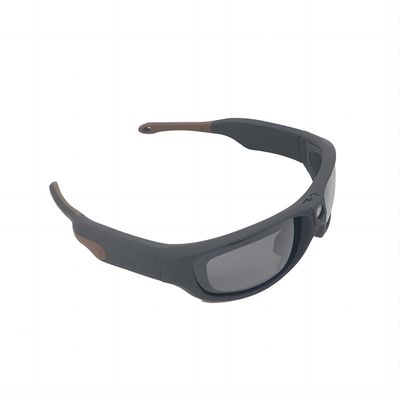 gafas de sol de la cámara de vídeo del deporte de la cámara de vídeo de 2.7K 30 FPS para la canoa, lanzándose en paracaídas