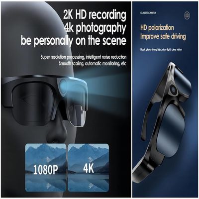 TR90 enmarca Sungalsses video audio con Biking inalámbrico del aparato de lectura de la música