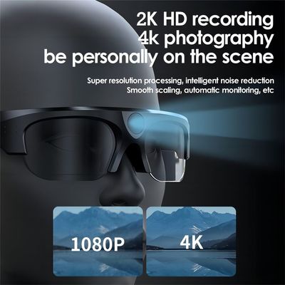 Gafas de sol video Biking de funcionamiento de Bluetooth de la grabación del lazo con música abierta del oído
