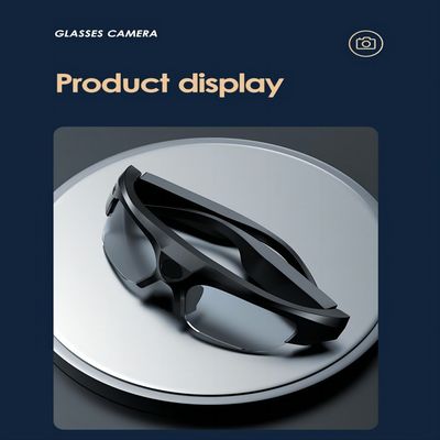 Gafas de sol video Biking de funcionamiento de Bluetooth de la grabación del lazo con música abierta del oído