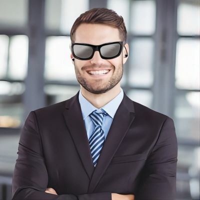 gafas de sol video para la foto de los deportes al aire libre que toma, registrando, música de 1080P HD Bluetooth