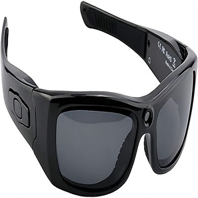 las gafas de sol de Bluetooth de la cámara de vídeo 720P con música de las llamadas de la respuesta gozan