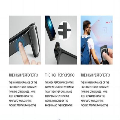 Vidrios video del espía lleno de HD 1080P para en la colección de las pruebas del sitio