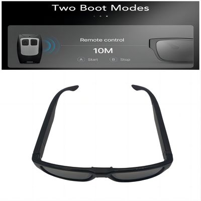 Control remoto Spy Video Sunglasses con la grabación de vídeo de las imágenes de la toma