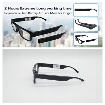 Gafas de sol del Smart Camera del control del APP para Live Broadcast, conduciendo, el caminar, completando un ciclo