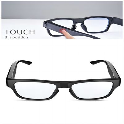 Manos de la cámara para exterior de Mini Security Camera Glasses Wireless libres a la grabación 1080P