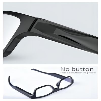 niebla anti de las gafas de seguridad de la grabación de vídeo 1080P con la grabación de vídeo de los protecciones laterales