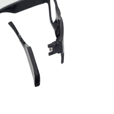 niebla anti de las gafas de seguridad de la grabación de vídeo 1080P con la grabación de vídeo de los protecciones laterales