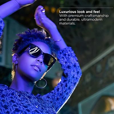Gafas de sol audios inalámbricas de Bluetooth del deporte con los auriculares abiertos del oído