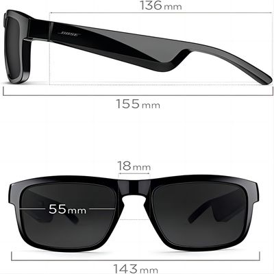 Gafas de sol audios inalámbricas de Bluetooth del deporte con los auriculares abiertos del oído
