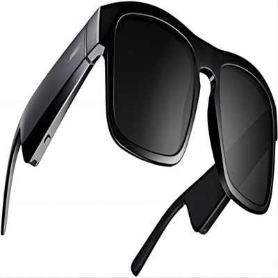Las manos video inalámbricas audios de las gafas de sol de Bluetooth liberan la llamada de los auriculares abiertos del oído