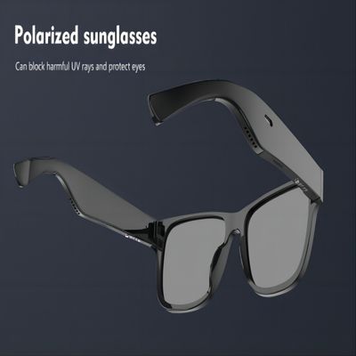 Bluetooth polarizado 5,0 gafas de sol audias/video 1920*1080P 150*150*40m m