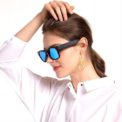 Las gafas de sol audios elegantes del oído de las gafas de sol abiertas de Bluetooth para escuchan las llamadas de teléfono de la música