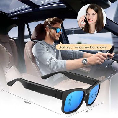 Las gafas de sol audios elegantes del oído de las gafas de sol abiertas de Bluetooth para escuchan las llamadas de teléfono de la música