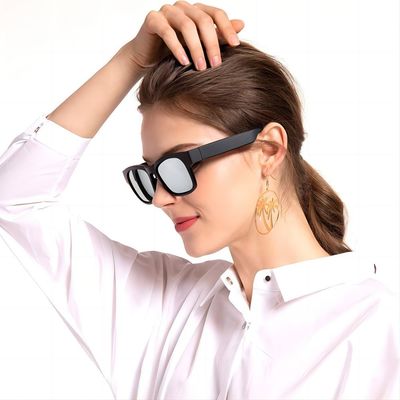 gafas de sol de los 5M Pixels Bluetooth Video con micro tarjeta SD de la cámara 1080P hasta 128G