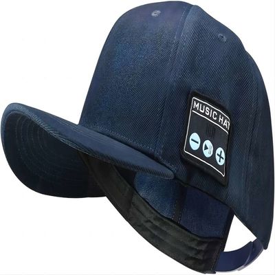 Sombrero unisex del bluetooth con el altavoz dual, mano-lavado, sombrero recargable de la música que almacena las embutidoras para las muchachas y los muchachos