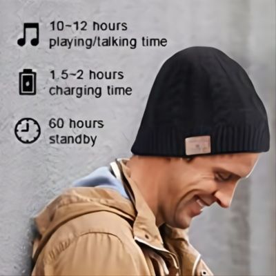 Presidentes inalámbricos de Bluetooth Beanie Hat With HD de las llamadas de teléfono con altavoz, regalos
