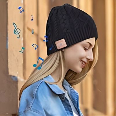 La música de esquí de la snowboard 3in1 Bluetooth Beanie Hat Receive Answer Phones goza mantiene caliente