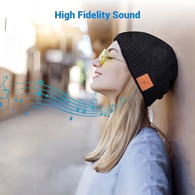 La música de esquí de la snowboard 3in1 Bluetooth Beanie Hat Receive Answer Phones goza mantiene caliente
