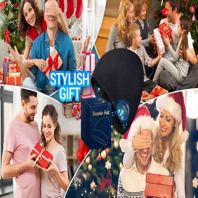 pares ajustables de Beanie Bluetooth Hat Easy To de la música 3in1 con Smartphone