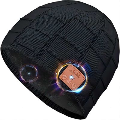 Disfrute de la música guardan Bluetooth caliente Beanie Hat For Driving Climbing Skinng