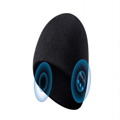 Hombres de esquí de funcionamiento de Bluetooth que caminan Beanie Hat Christmas Gifts For, mujeres, niños