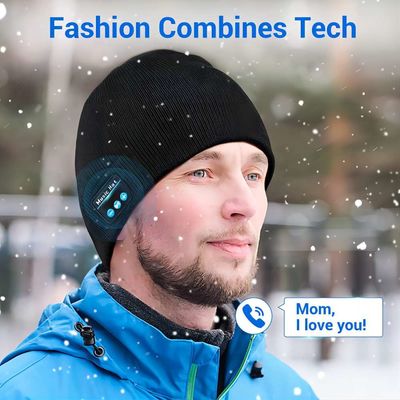 Tecnología inalámbrica del sombrero de la gorrita tejida de los regalos de la Navidad para la nieve arrebatadora de esquí que camina del funcionamiento de la familia