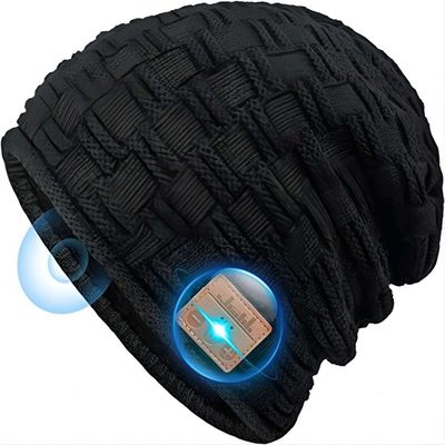 Goce dual de la música de los Presidentes de B5 Bluetooth 5,0 Beanie Hat With Wireless Headphone