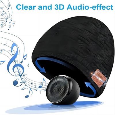 Presidentes duales de alta fidelidad de esquí de Beanie Hat With Bluetooth de la música inalámbrica