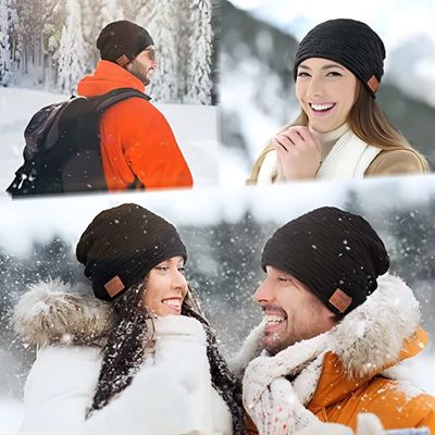 B5 música Beanie Hat con el bluetooth, equipo inalámbrico del calor del altavoz del bluetooth para subir, Biking.