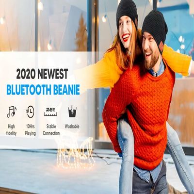 B5 música Beanie Hat con el bluetooth, equipo inalámbrico del calor del altavoz del bluetooth para subir, Biking.