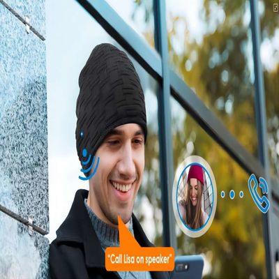 Viview Beanie Music Hat con el sombrero ajustable del bluetooth del altavoz del bluetooth para los deportes al aire libre esquí, caza del invierno