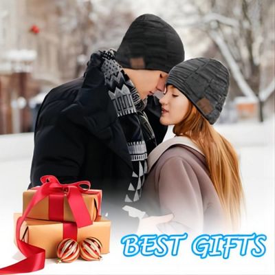 Beanie Hat con Bluetooth, auricular de Bluetooth para hacer teléfono la música calls&amp;play para activar, escalada, deporte de la canoa