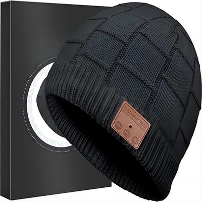 Versión inalámbrica 5,0 Giftbox de Viview Beanie Hat BT que disfruta de pedir sin manos del calor de la música activar, regalos especiales