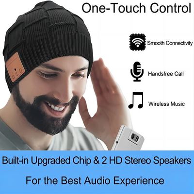 Versión inalámbrica 5,0 Giftbox de Viview Beanie Hat BT que disfruta de pedir sin manos del calor de la música activar, regalos especiales