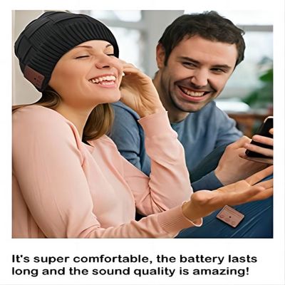 Versión inalámbrica 5,0 Giftbox de Viview Beanie Hat BT que disfruta de pedir sin manos del calor de la música activar, regalos especiales