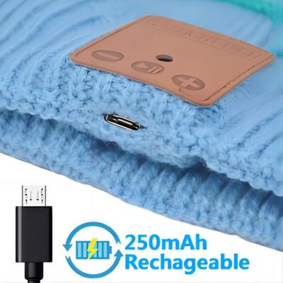 La llamada sin manos y la música de la música del diseño lavable inalámbrico del sombrero juegan los mejores regalos de la Navidad para los hombres, motorismo de las mujeres
